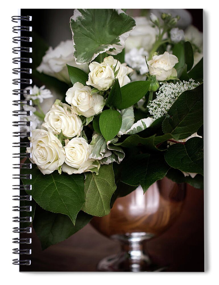 Flowers Spiral Notebook featuring the photograph Say it with flowers by Vanessa Thomas