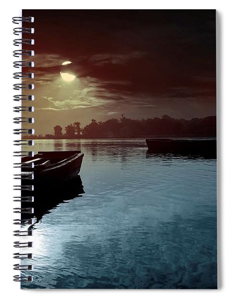 Scenic Spiral Notebook featuring the photograph Scenic by Jackie Russo