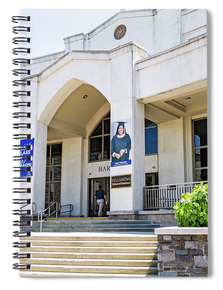 School Of Business Spiral Notebook featuring the photograph School of Business by William Norton