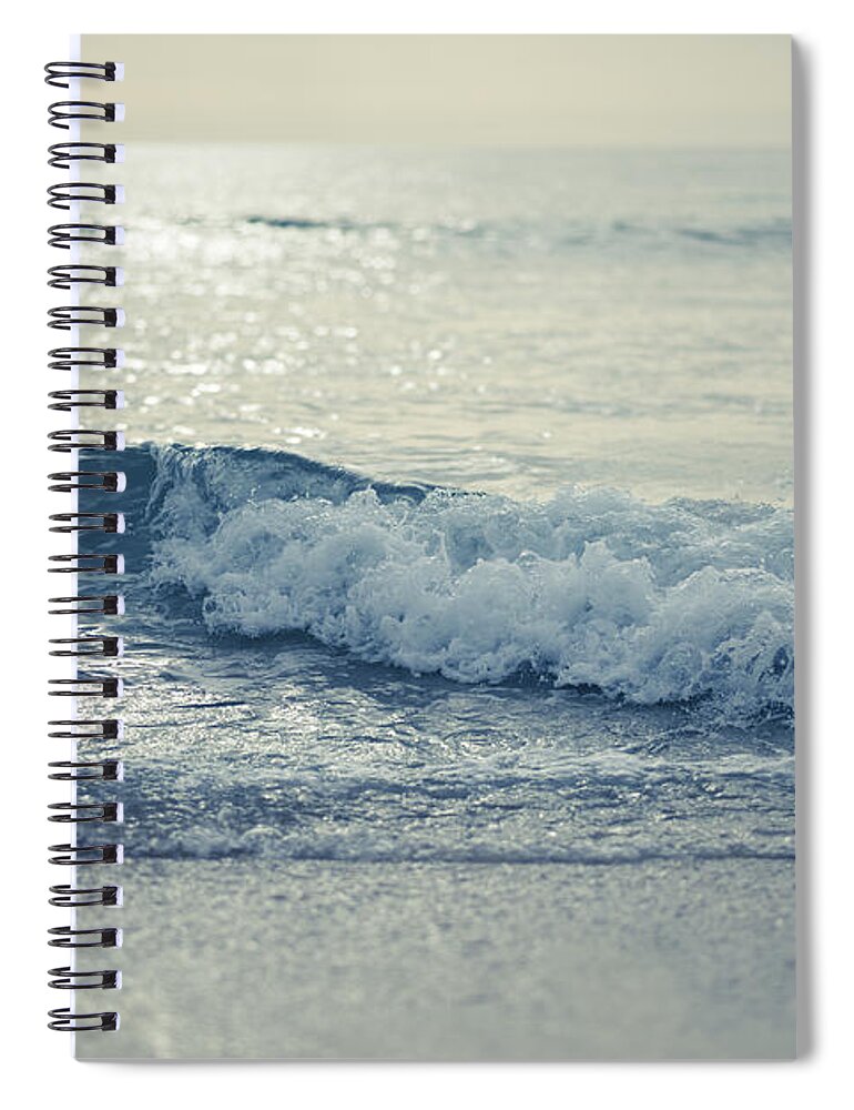 Ocean Spiral Notebook featuring the photograph Sea Of Possibilities by Laura Fasulo