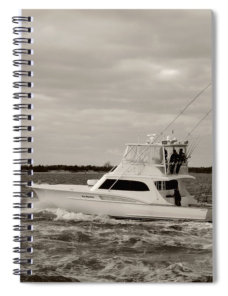 Beautiful Spiral Notebook featuring the photograph Returning Home by Gordon Beck