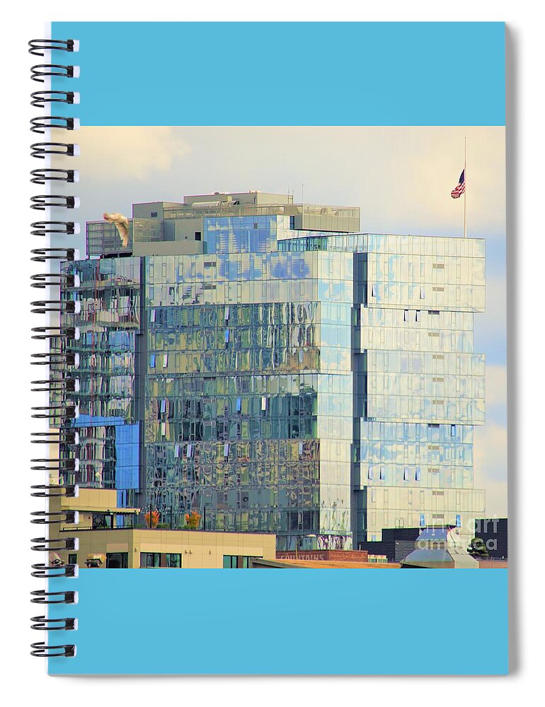 Seattle Spiral Notebook featuring the photograph Awash in Color 1 by Merle Grenz