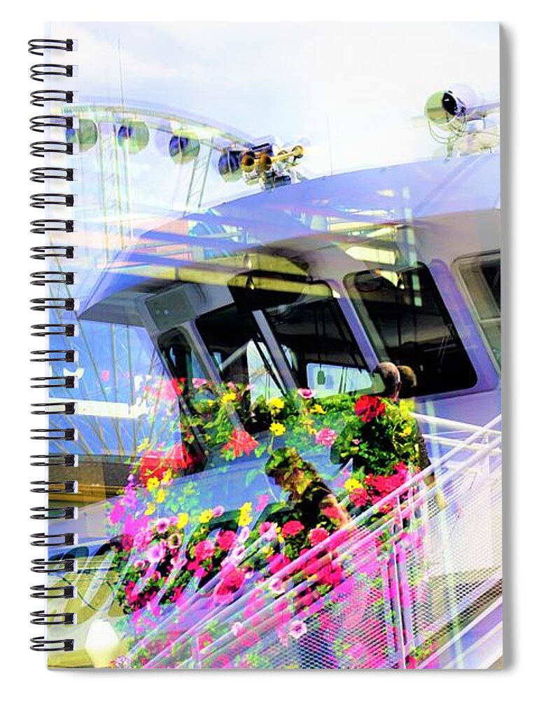 Seattle Spiral Notebook featuring the photograph Seattle Washington 3 by Merle Grenz