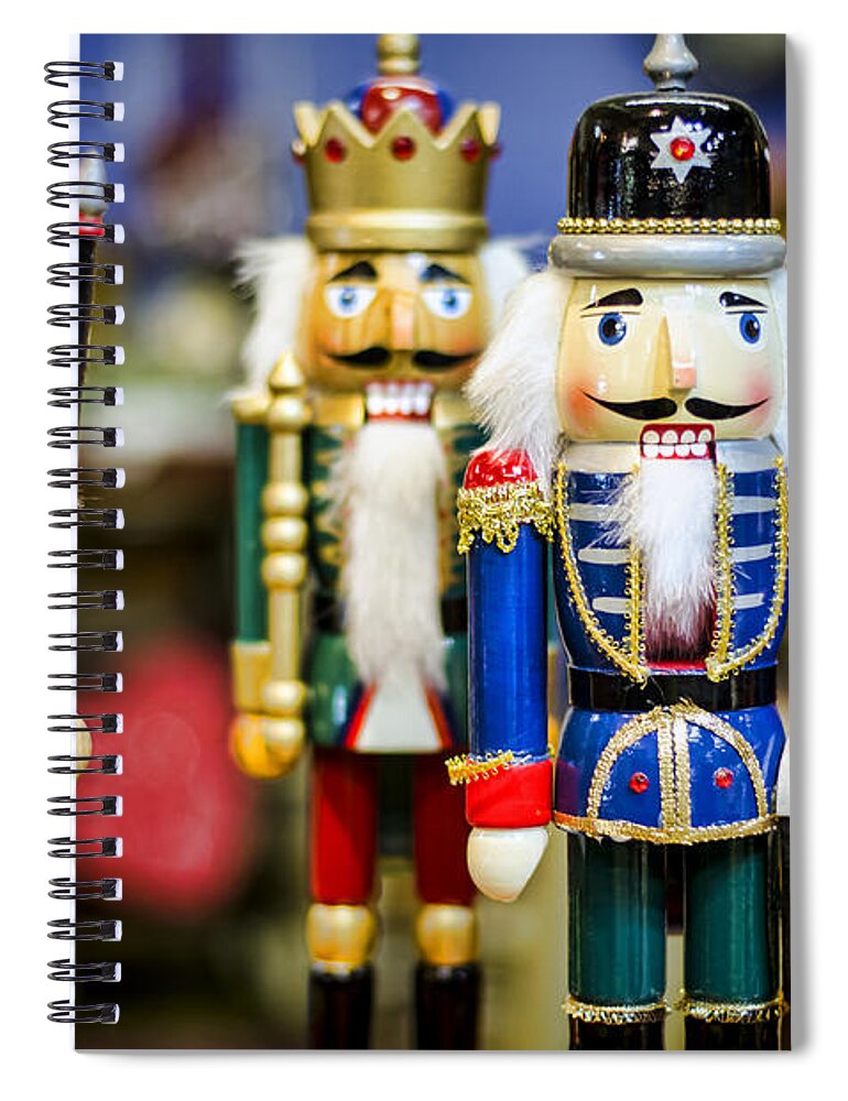 Nutcracker Spiral Notebook featuring the photograph Send in the Troops by Heather Applegate
