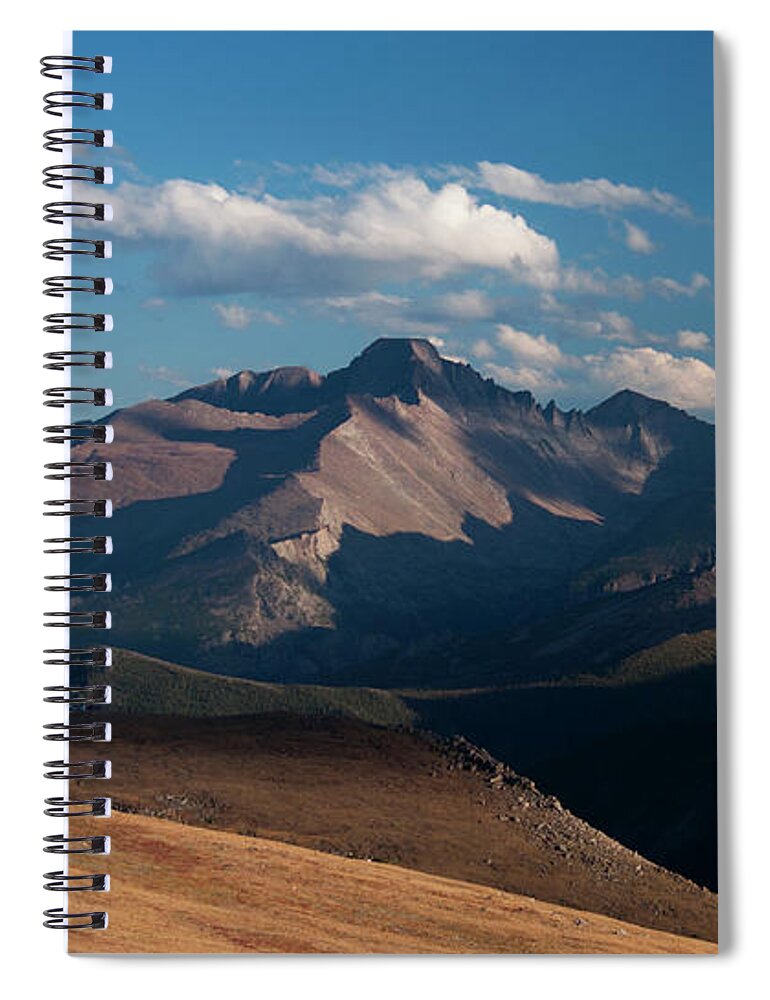 Mountain Spiral Notebook featuring the photograph September View by Julia McHugh