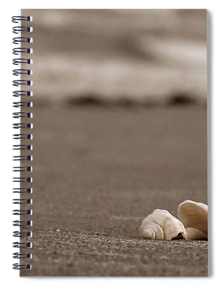 Beach Spiral Notebook featuring the photograph Serenity by Steven Myers