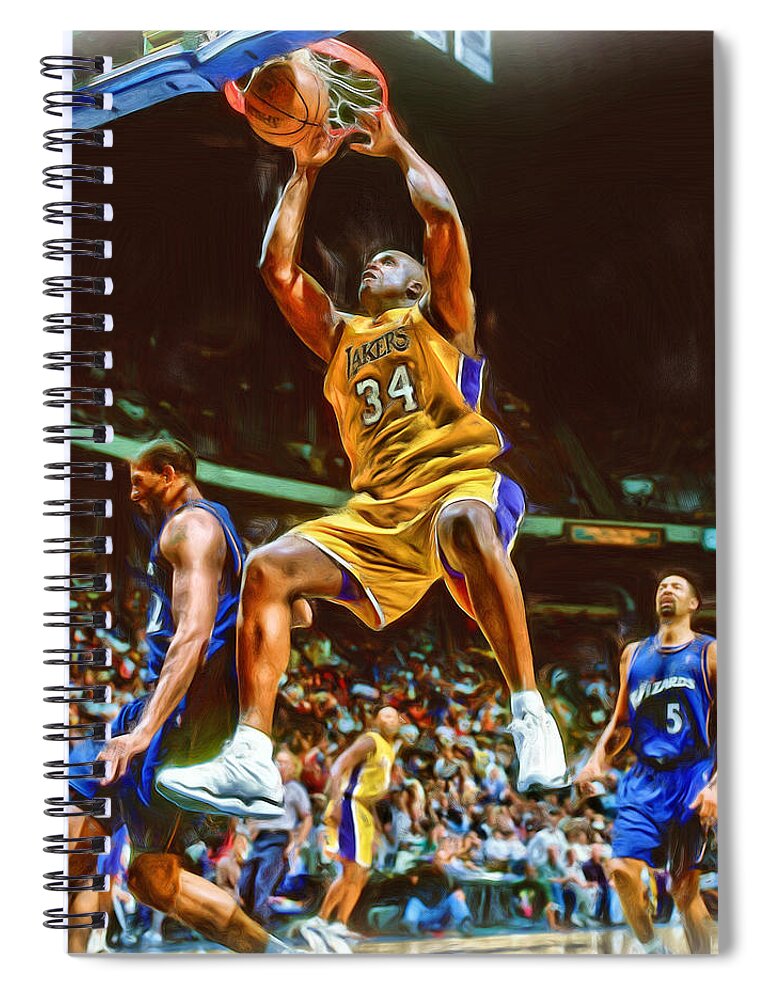 Awesome photo of Hami dunking over Shaq : r/nba