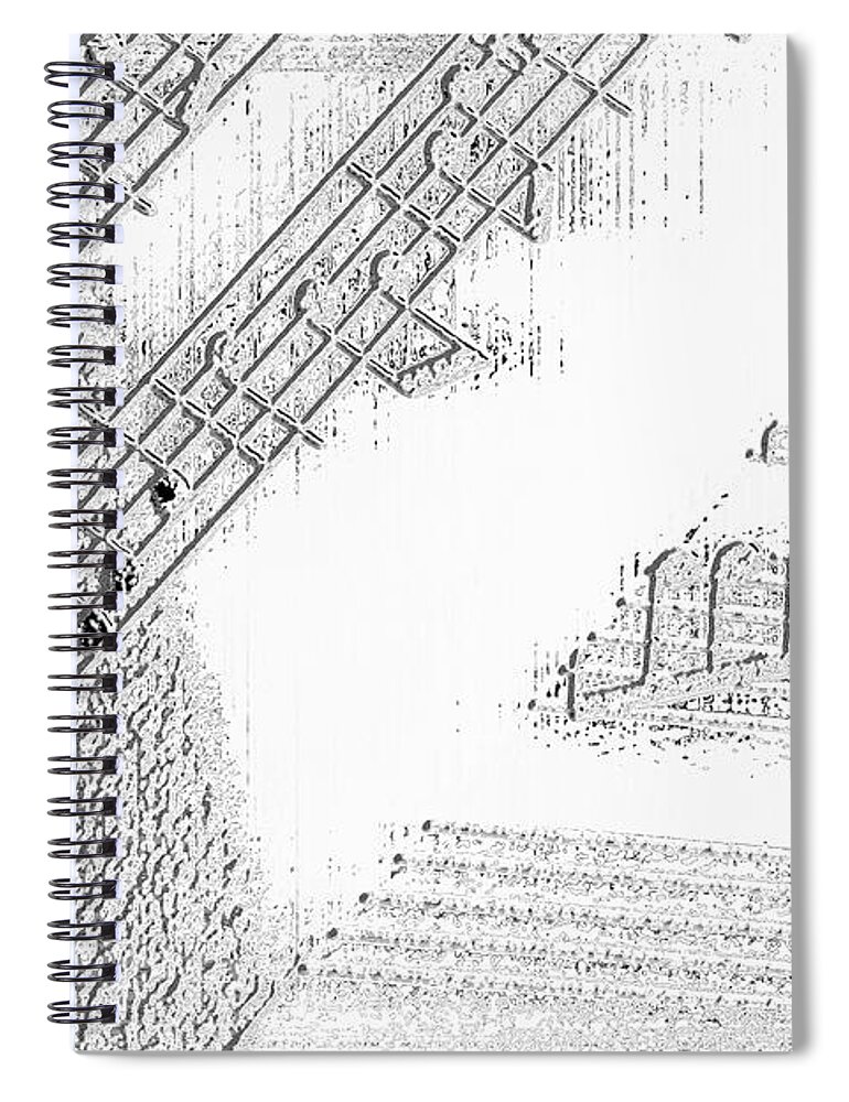 Music Spiral Notebook featuring the photograph Sheet Music by Marie Jamieson