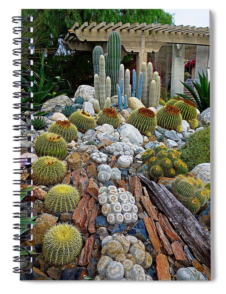 Sherman Spiral Notebook featuring the photograph Sherman Gardens Study 39 by Robert Meyers-Lussier