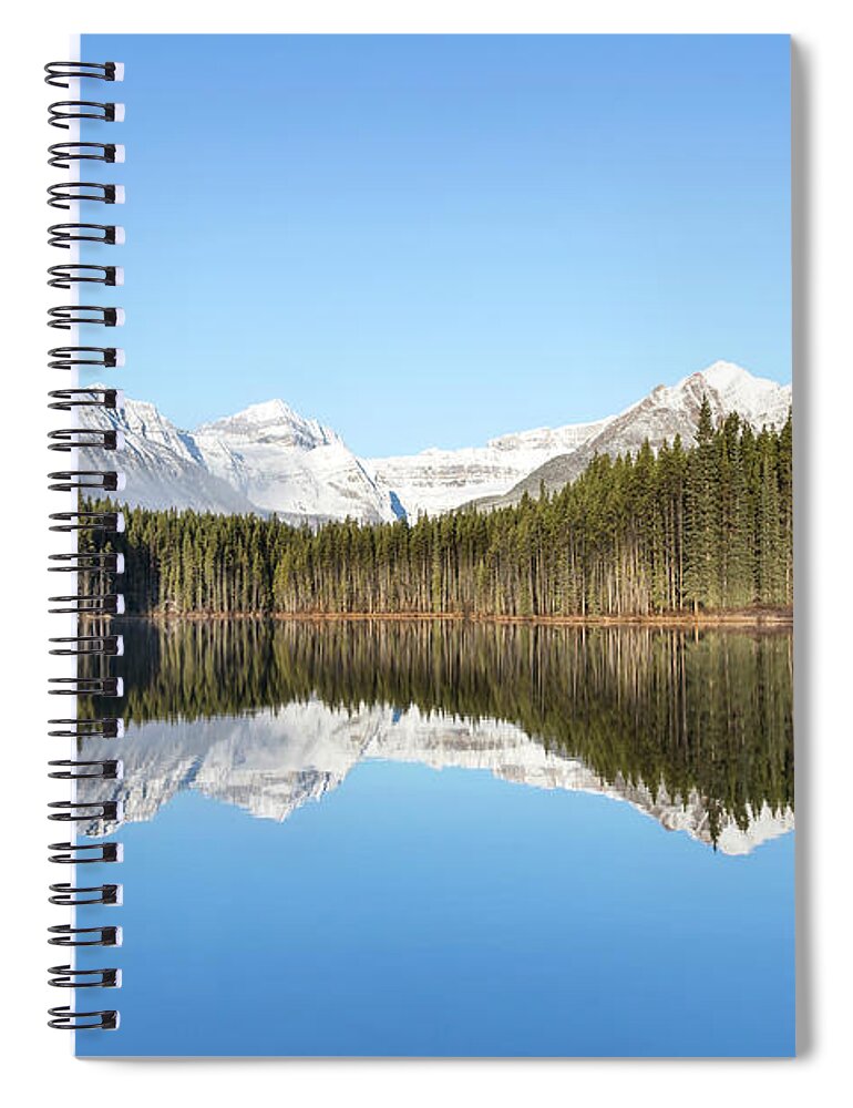 Kremsdorf Spiral Notebook featuring the photograph Silence Of North by Evelina Kremsdorf