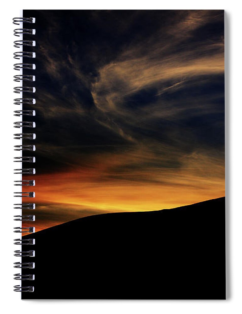 Spectacular Spiral Notebook featuring the photograph Simplicity by Brian Gustafson