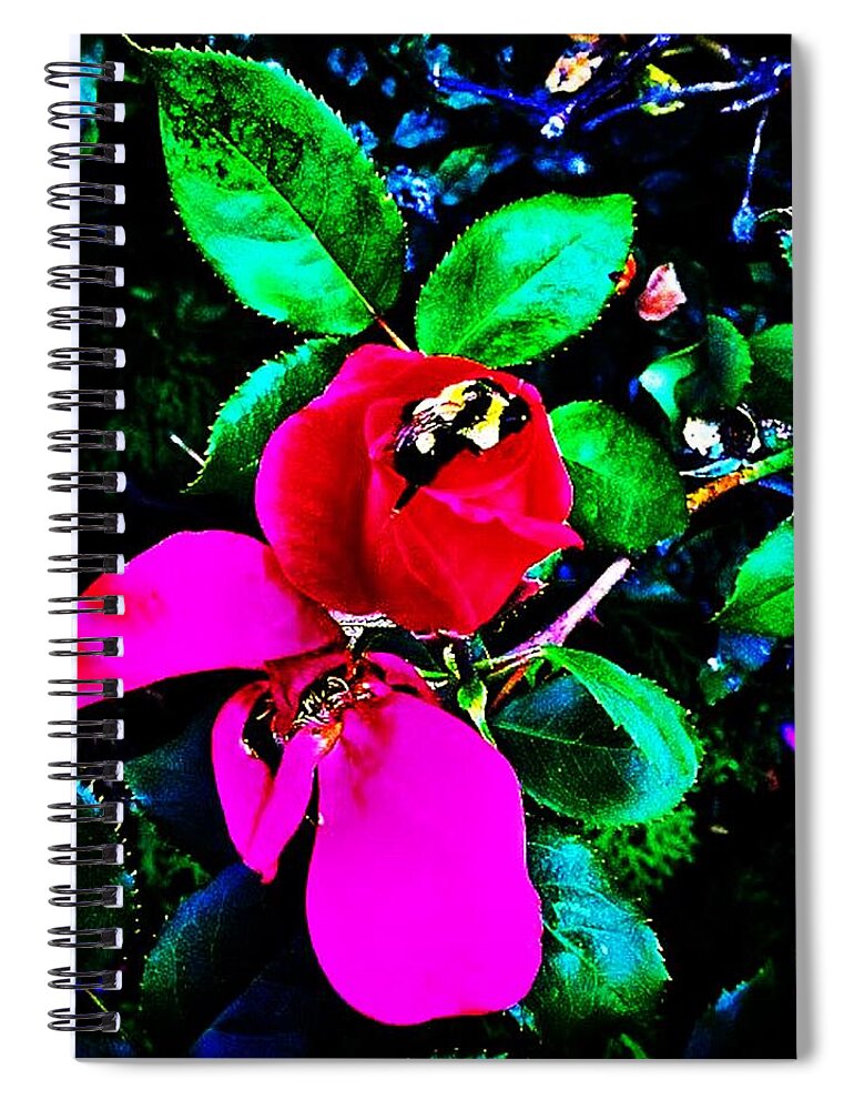 Plants Spiral Notebook featuring the photograph Simply Look With Perceptive Eyes by Nick Heap