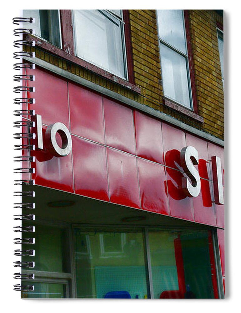 Paul Ward Spiral Notebook featuring the photograph Sines 5 and 10 by Paul Ward