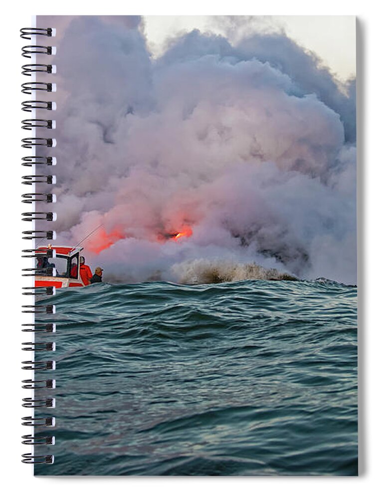 Hawaii Spiral Notebook featuring the photograph Six Pac by Jim Thompson