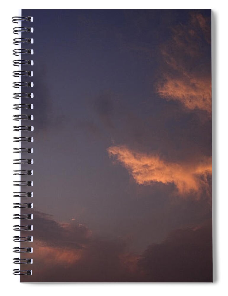 Playground Spiral Notebook featuring the photograph SKC 4770 Clouds Playground by Sunil Kapadia