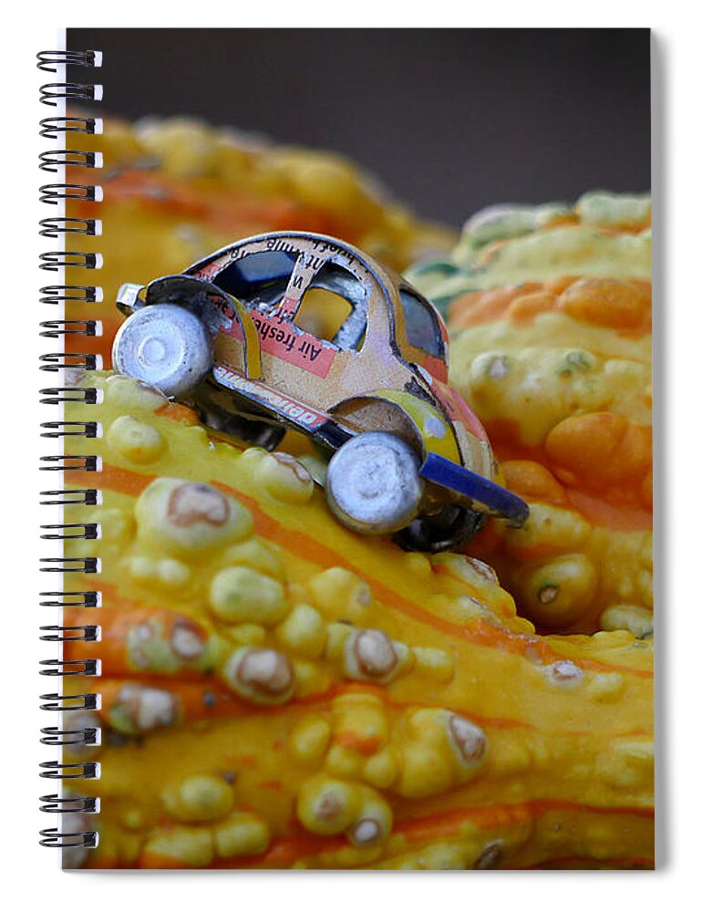Richard Reeve Spiral Notebook featuring the photograph Small Journey by Richard Reeve