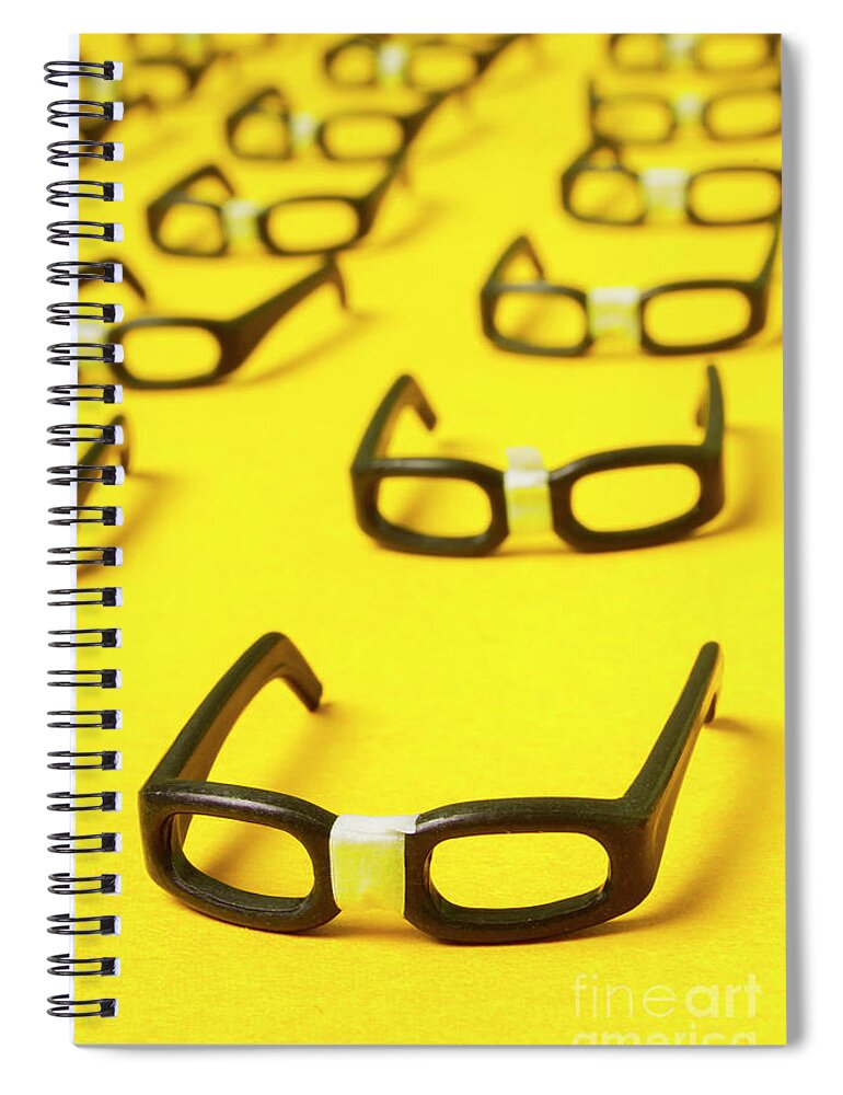 Geek Spiral Notebook featuring the photograph Smart contract dress code by Jorgo Photography
