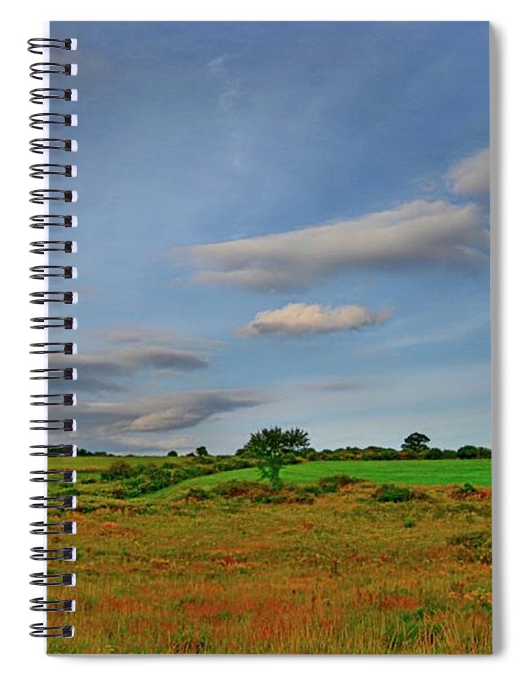 Landscape Spiral Notebook featuring the photograph Southbury by Dani McEvoy