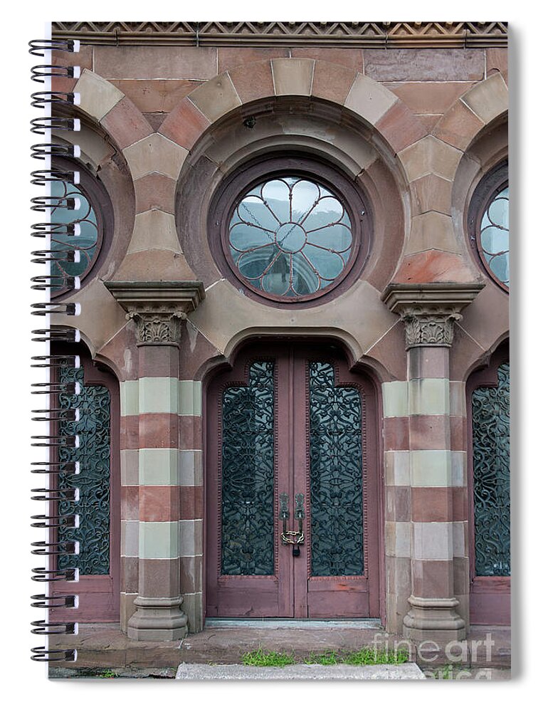 Door Spiral Notebook featuring the photograph Southern Doors of Charleston South Carolina by Dale Powell