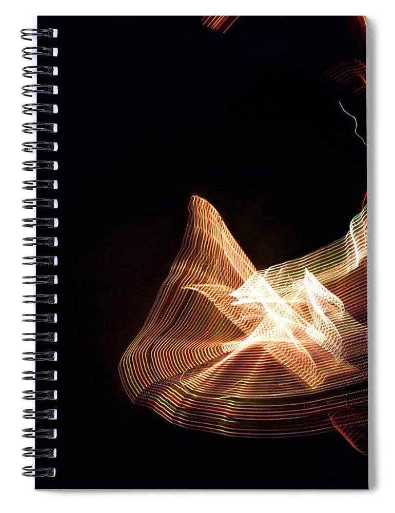 Uther Spiral Notebook featuring the photograph Spanish Dancer by Uther Pendraggin
