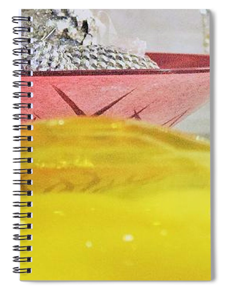 Christmas Spiral Notebook featuring the photograph Sparkle and Shine by John Glass