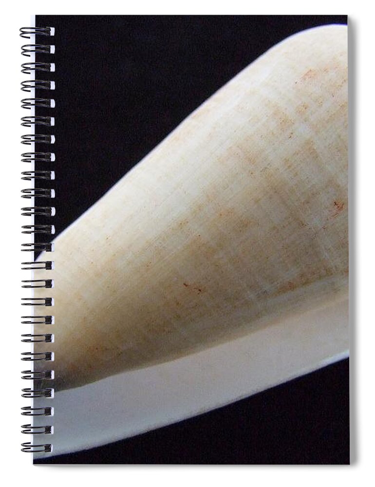 White Spiral Notebook featuring the photograph Spicers Cone by Mary Deal