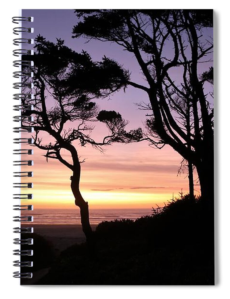 Seascape Spiral Notebook featuring the photograph Spirits by Sheila Ping