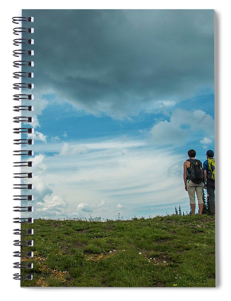 Olympic National Park Spiral Notebook featuring the photograph Splendid View by Doug Scrima
