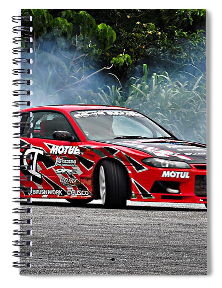 Sports Car Spiral Notebook featuring the photograph Sports Car by Mariel Mcmeeking