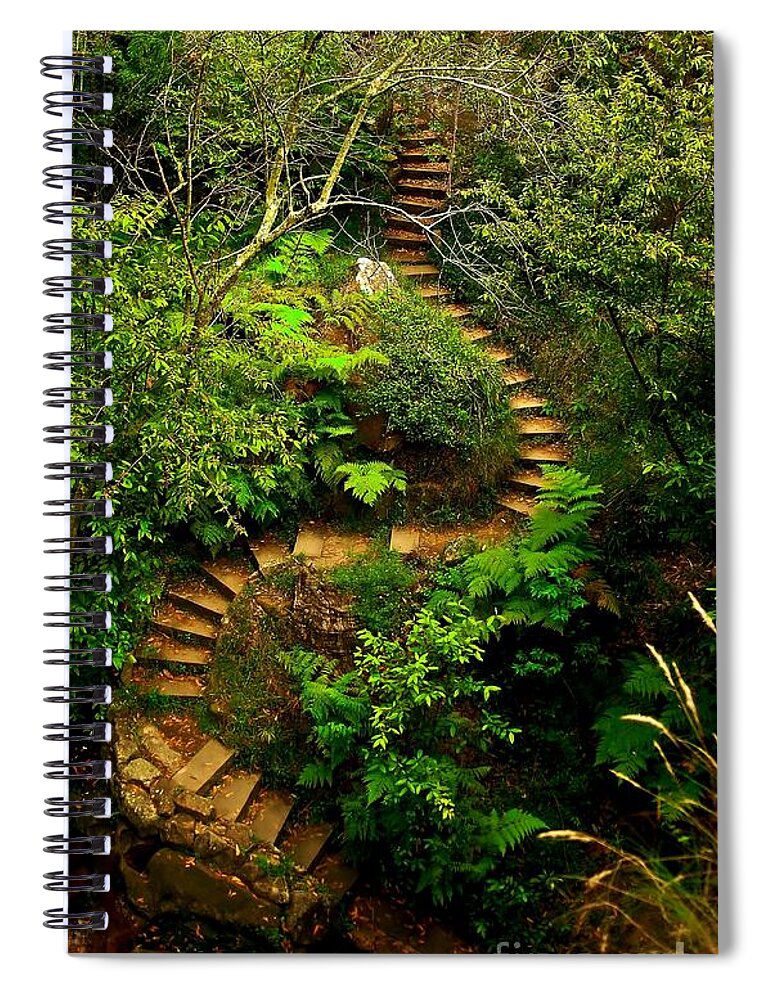 Penrith Spiral Notebook featuring the photograph Stairway to Heaven by Blair Stuart