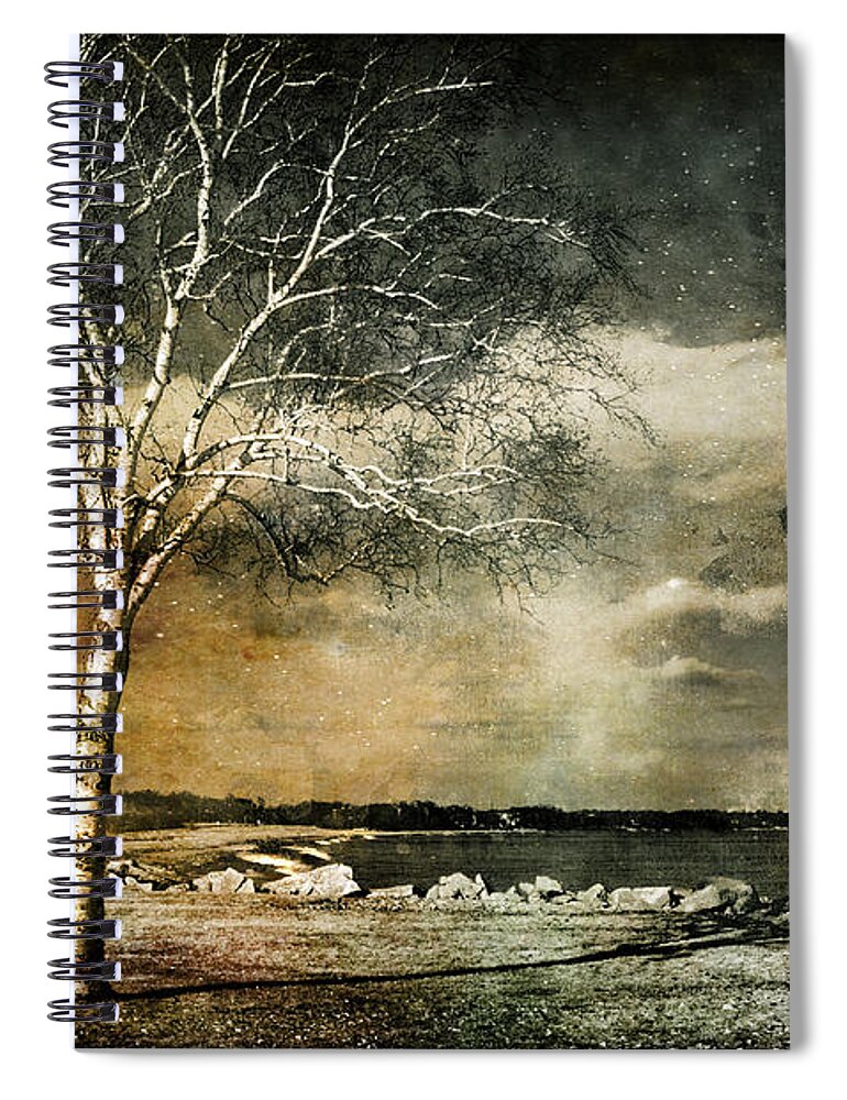 Stand Strong Spiral Notebook featuring the photograph Stand Strong by Susan McMenamin