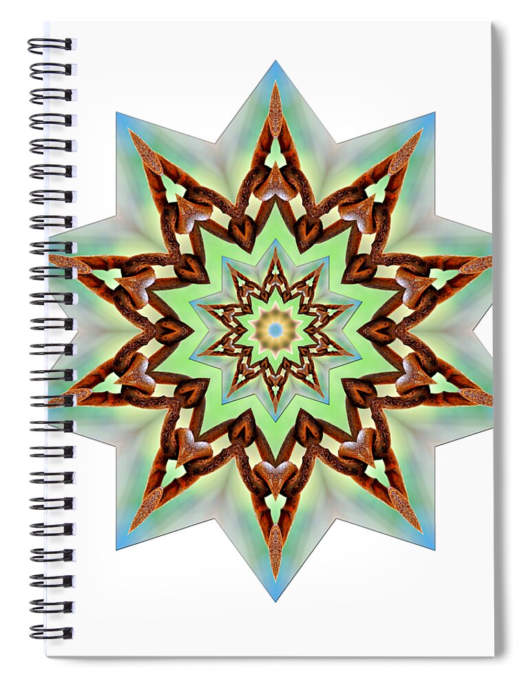 Photography Spiral Notebook featuring the photograph Star of Strength by Kaye Menner by Kaye Menner