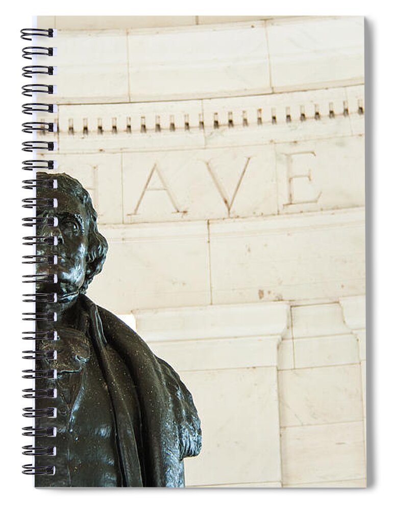 Color Image Spiral Notebook featuring the photograph Stately profile by Brian Green