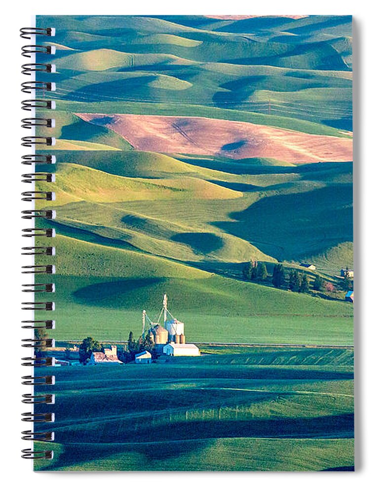 Steptoe Spiral Notebook featuring the photograph Steptoe View by Todd Klassy