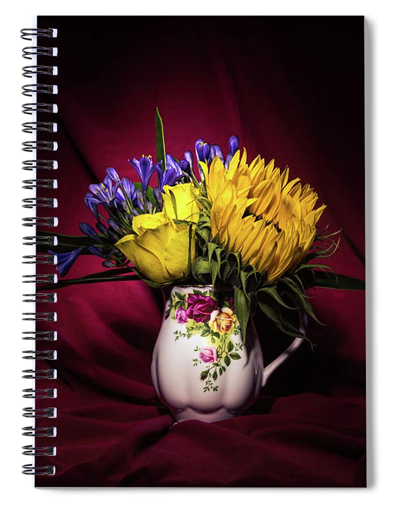 Flowers Spiral Notebook featuring the photograph Still Life 1 by Matt Malloy