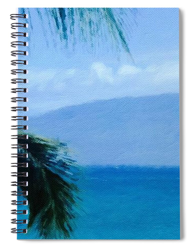 Beside Still Waters Spiral Notebook featuring the photograph Still Waters by Diane Lindon Coy