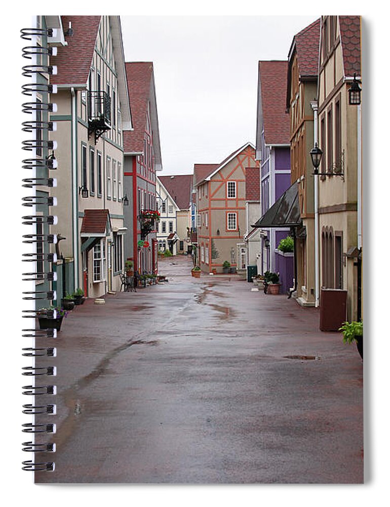 Stoudtburg Village Spiral Notebook featuring the photograph Stoudtburg Village by Jackson Pearson