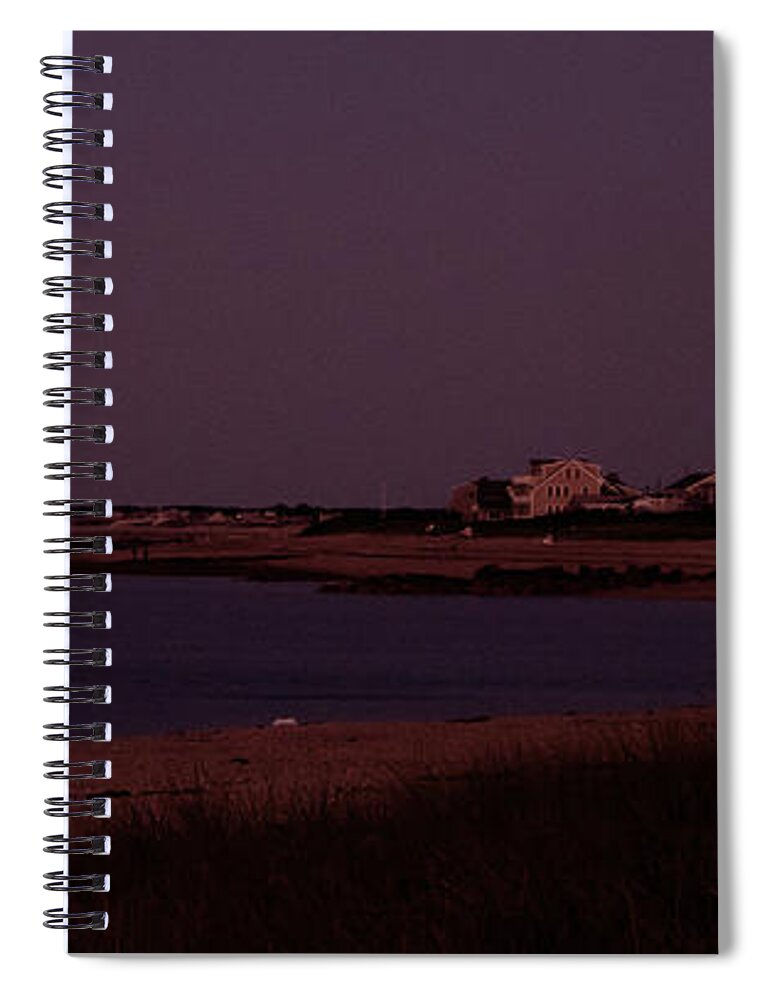 Bay Spiral Notebook featuring the photograph Strawberyy Moon 2016 I by Frank Winters