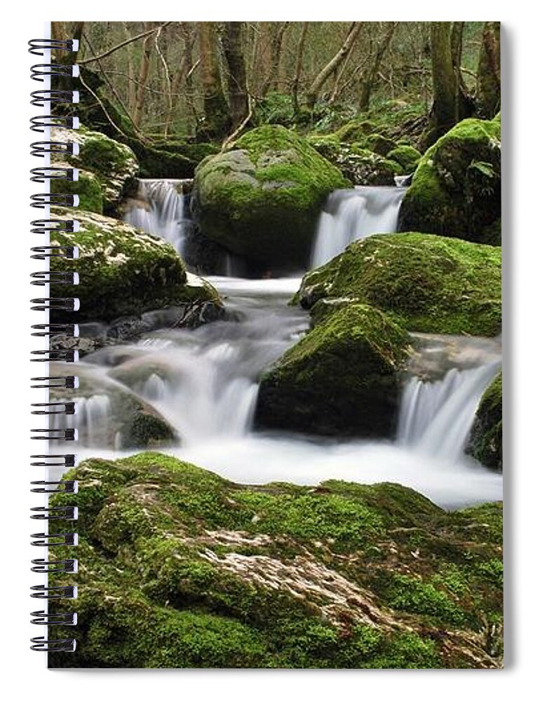 Stream Spiral Notebook featuring the photograph Stream by Jackie Russo