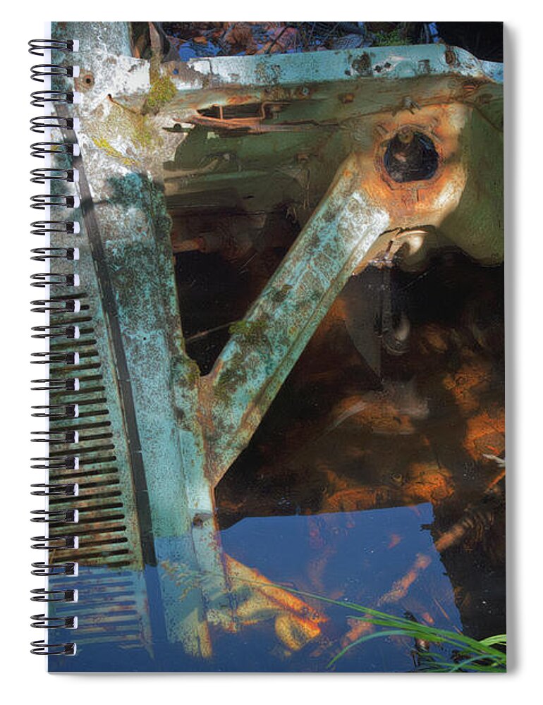 Nature Spiral Notebook featuring the photograph Submerged by Cathy Mahnke