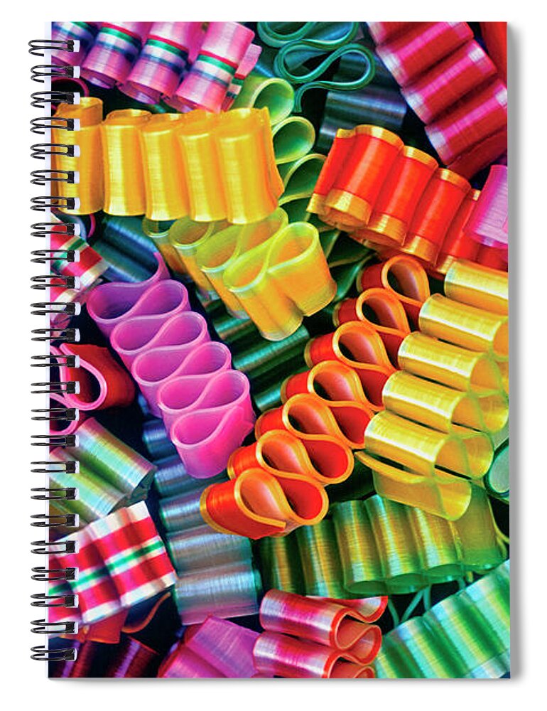 Q Jigsaw Puzzle Spiral Notebook featuring the photograph Sugar Rush by Carole Gordon
