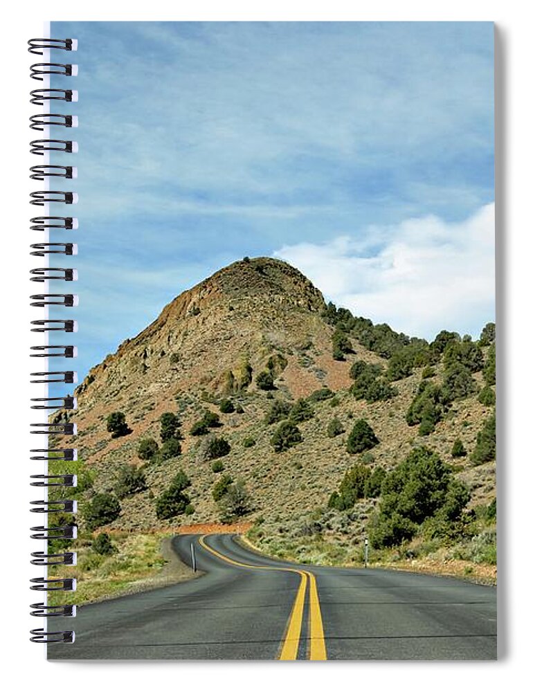 Sugarloaf Mountain Spiral Notebook featuring the photograph Sugarloaf Mountain in Six Mile Canyon by Benanne Stiens