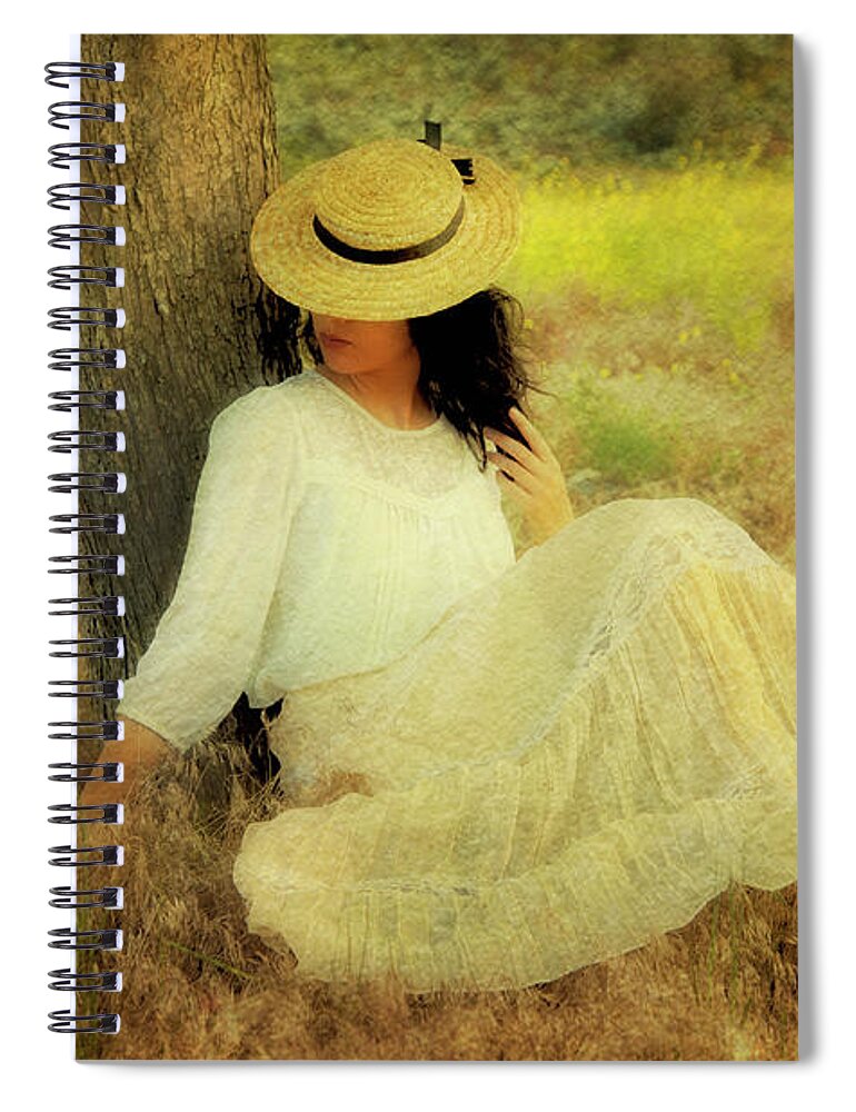 Theresa Tahara Spiral Notebook featuring the photograph Summer Dreaming by Theresa Tahara