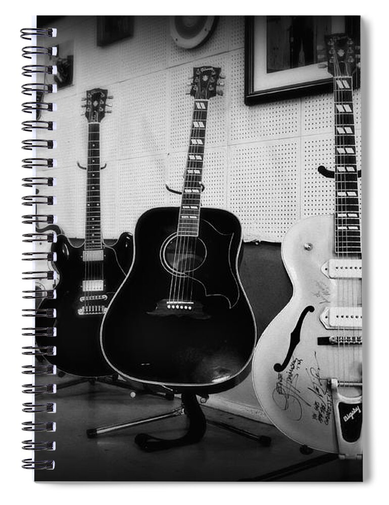 Sun Studio Spiral Notebook featuring the photograph Sun Studio Classics 2 by Perry Webster