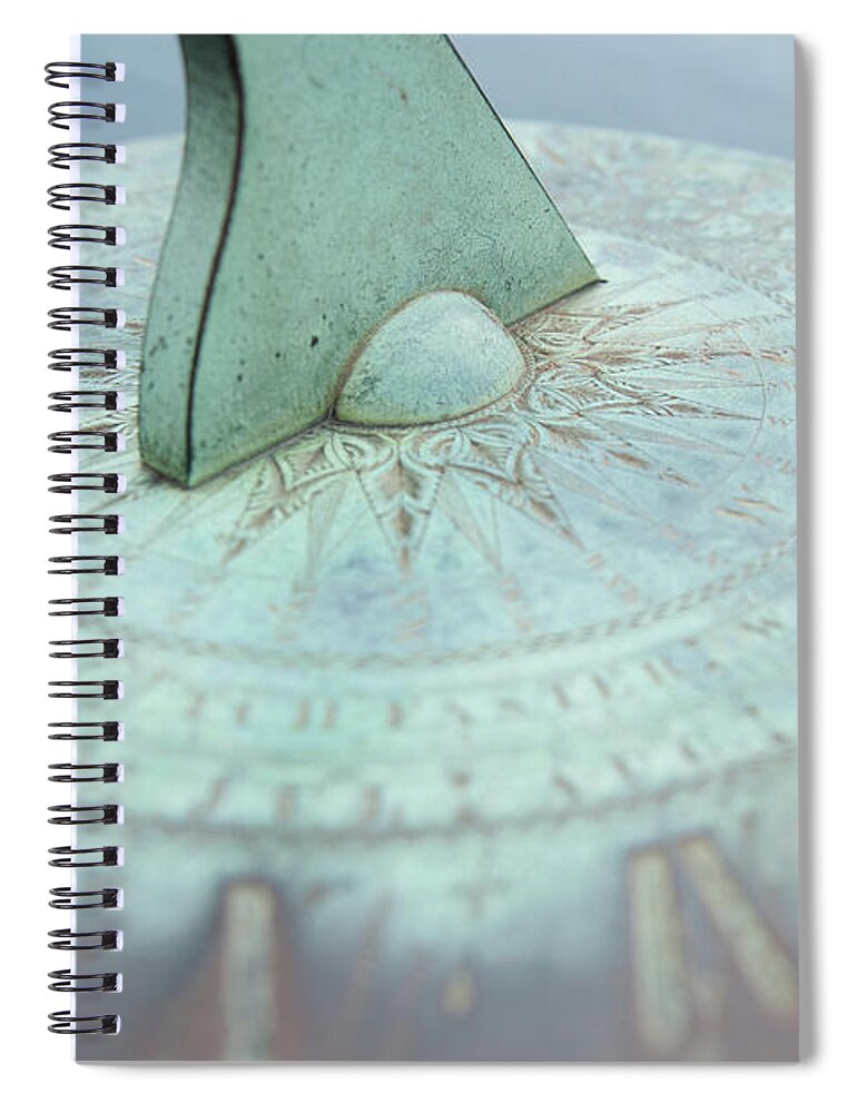 Helen Northcott Spiral Notebook featuring the photograph Sundial iii by Helen Jackson