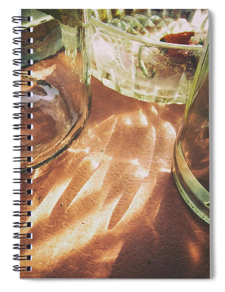 Sunlight Spiral Notebook featuring the photograph Sunny Morning by Steven Huszar