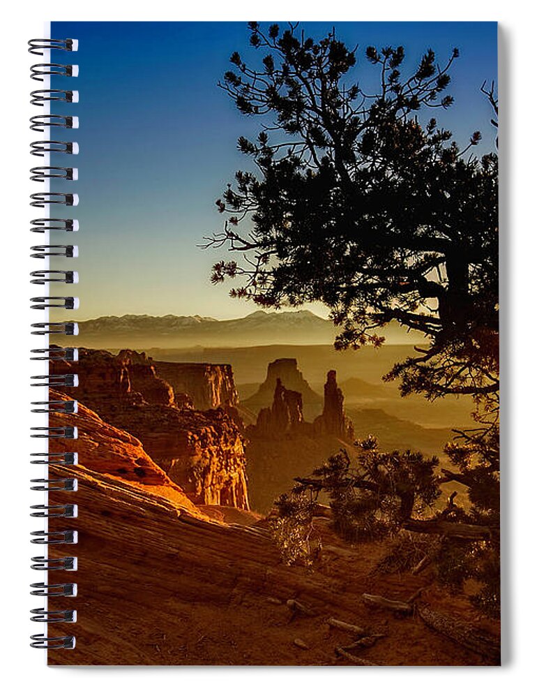 Sunrise Spiral Notebook featuring the photograph Sunrise Inspiration by Kristal Kraft