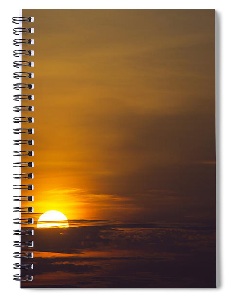 Sunrise New Orleans Spiral Notebook featuring the photograph Sunrise New Orleans by Garry Gay