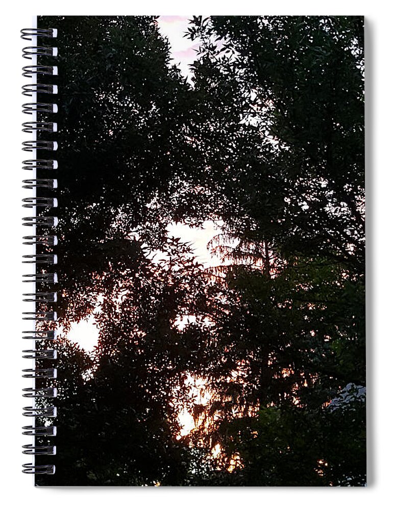 Sunshine Spiral Notebook featuring the photograph Sunrise Or Sunset by Rob Hans