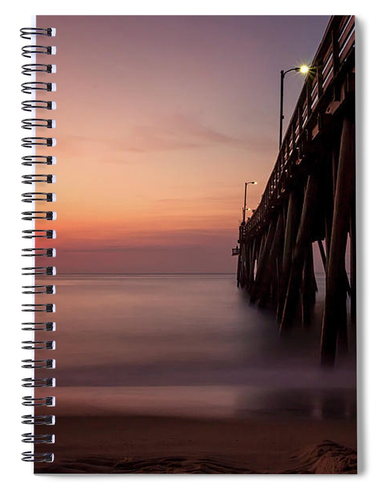 Sunrise Spiral Notebook featuring the photograph Sunrise Serenity by Travis Rogers